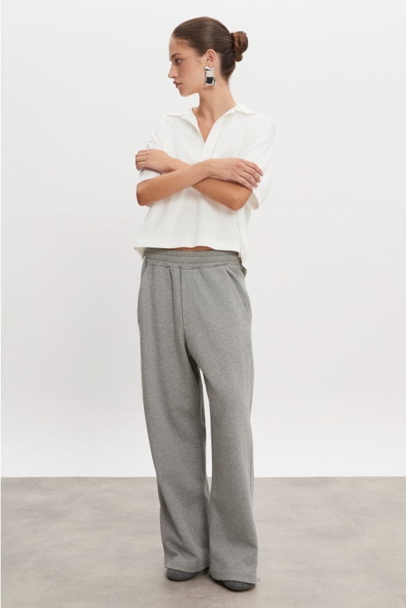 Product Image: ZEN TRACKPANTS GREY MELANGE WOMEN/MEN
