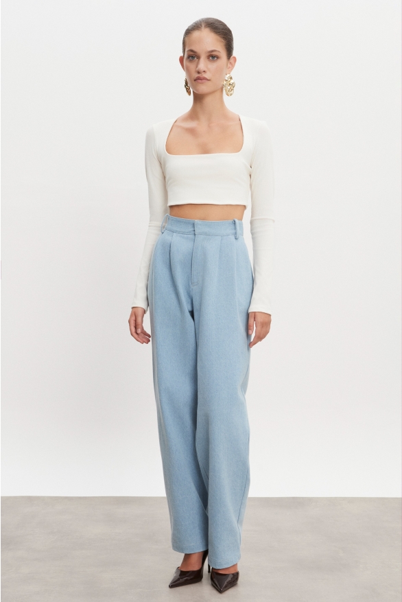Product Image: AMERICA DENIM TROUSERS LIGHT BLUE