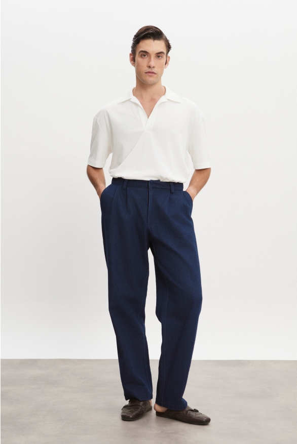 Product Image: AMERICA DENIM TROUSERS DARK BLUE 