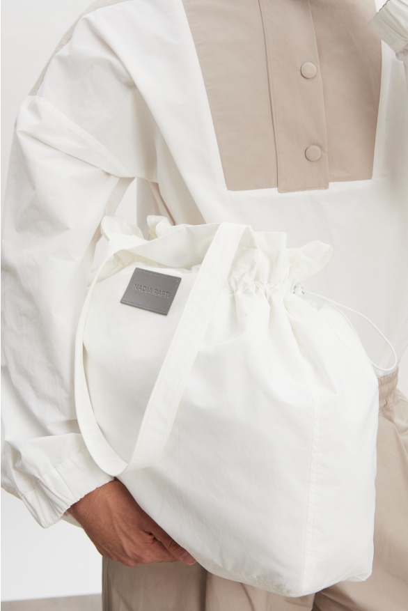 Product Image: PAOLO TOTE BAG WHITE