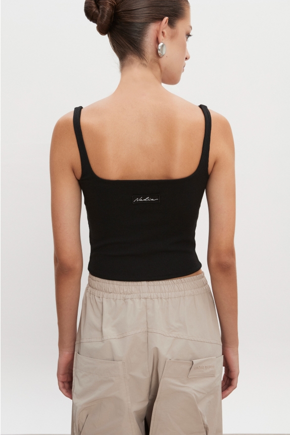 Product Image: BITE TOP BLACK