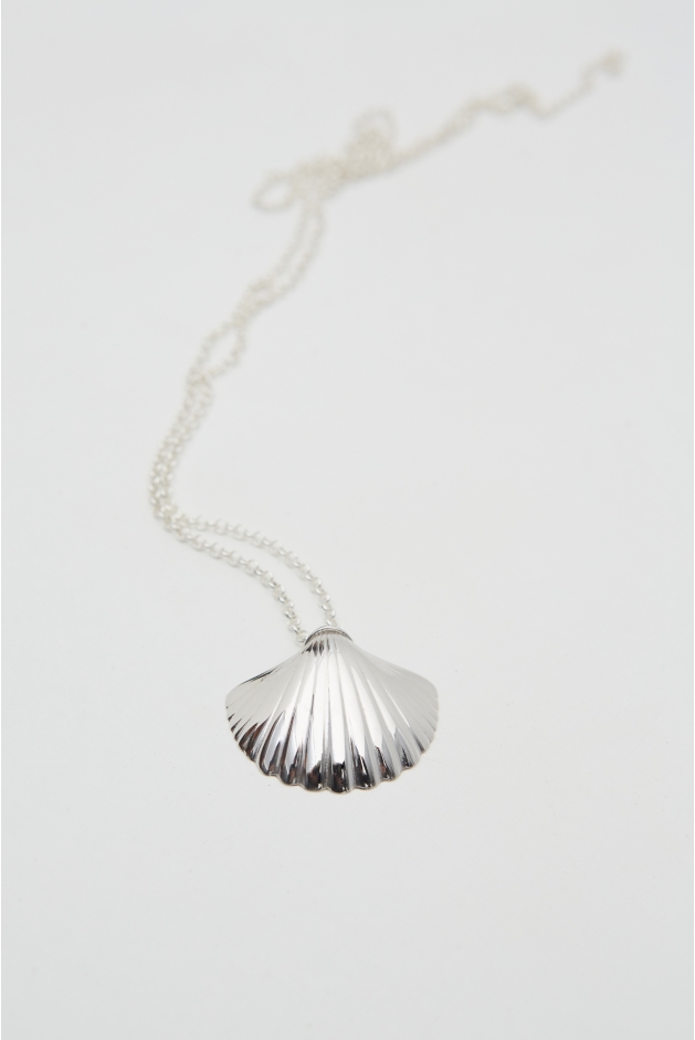 Product Image: OCEAN'S PEARL SILVER NECKLACE