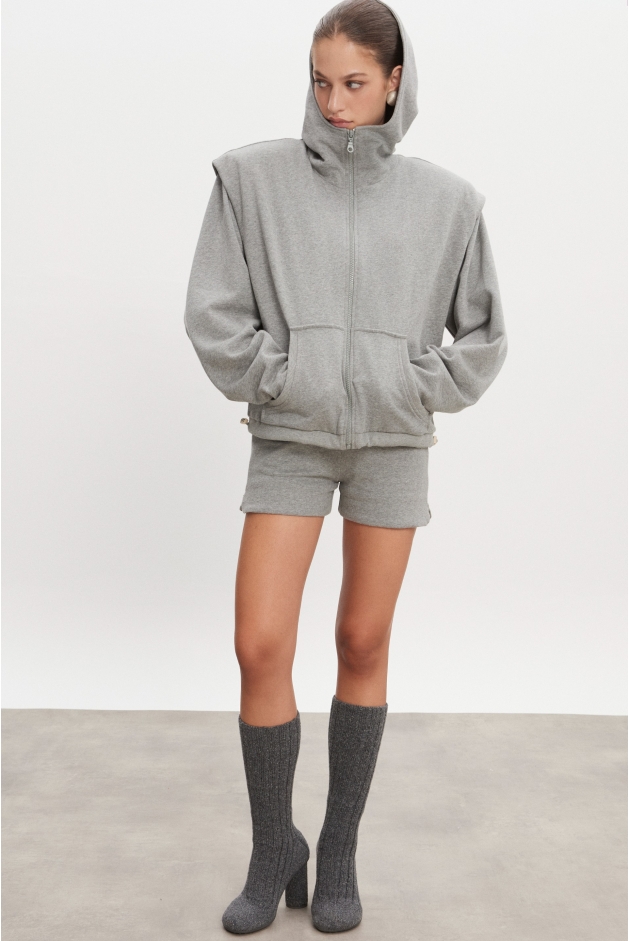 Product Image: ZEN JACKET WOMEN GREY MELANGE
