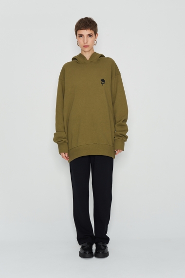 Product Image: PETALS OF VINTAGE HOODIE WOMEN