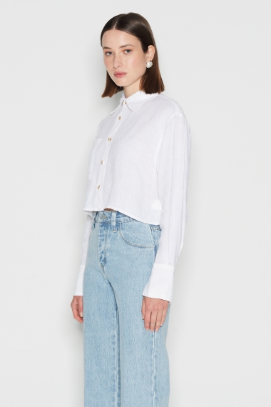 Product Image: CHIC SALT CROP SHIRT