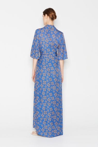 Product Image: OCEANA WRAP DRESS BLUE