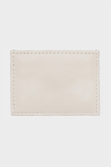 Product Image: SIENA LEATHER CARD HOLDER OFF WHITE