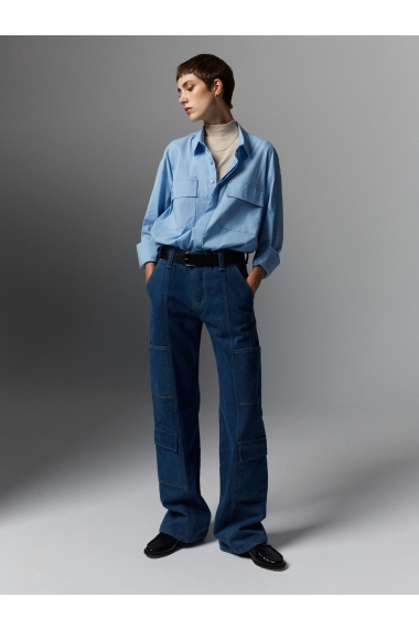 Product Image: NATURAL CANVAS SHIRT WOMEN