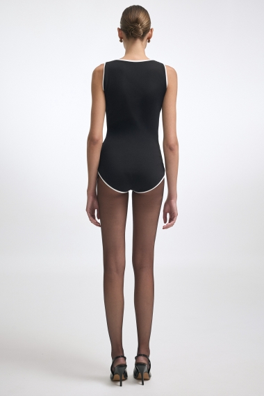 Product Image: CLAUDIA SLEEVELESS BODYSUIT BLACK