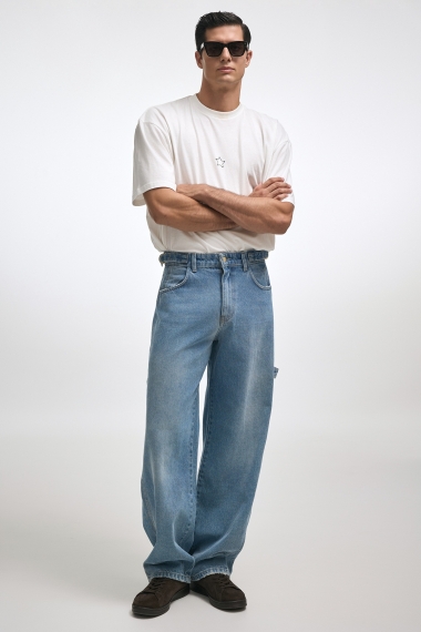Product Image: JEANIE DENIM TROUSERS BLUE