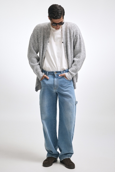 Product Image: DONNA KNITTED CARDIGAN GREY