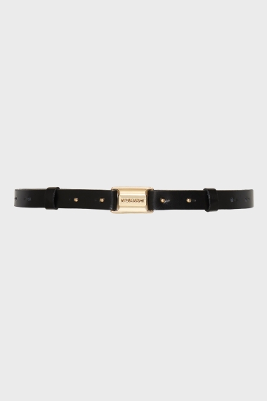 Product Image: SIMONE LEATHER BELT BLACK