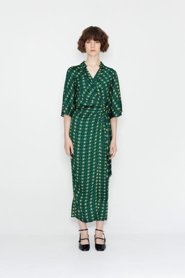Product Image: COTE DE FLEUR WRAP DRESS