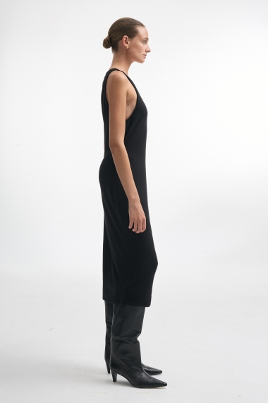 Product Image: WHITNEY SLEEVELESS DRESS BLACK