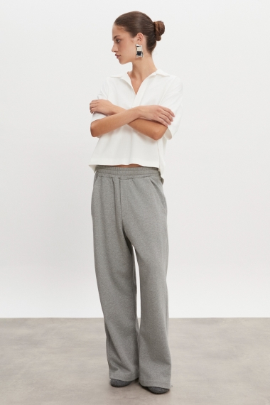 Product Image: ZEN TRACKPANTS GREY MELANGE WOMEN/MEN