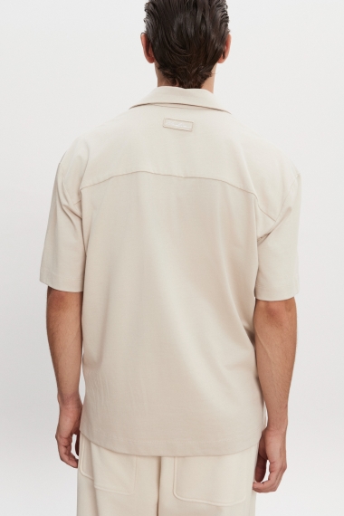 Product Image: JAZZ POLO BLOUSE BEIGE WOMEN/MEN
