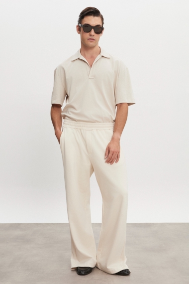 Product Image: ZEN TRACKPANTS ECRU WOMEN/MEN
