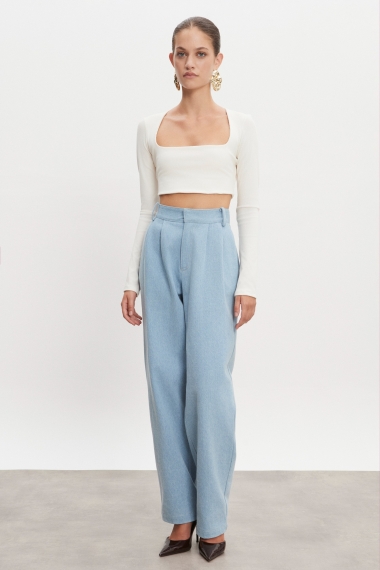 Product Image: AMERICA DENIM TROUSERS LIGHT BLUE