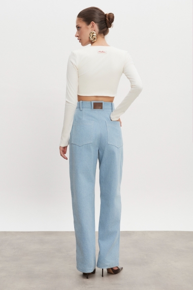 Product Image: AMERICA DENIM TROUSERS LIGHT BLUE