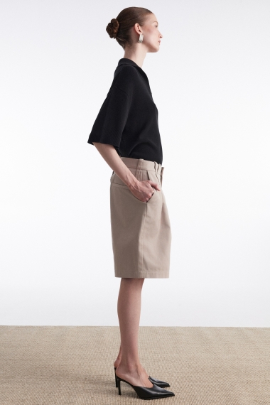 Product Image: DOLLY BERMUDA GREIGE