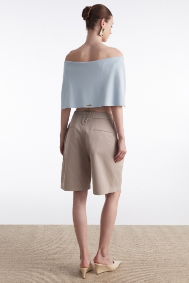Product Image: FINE LINE KNITTED TOP CIEL