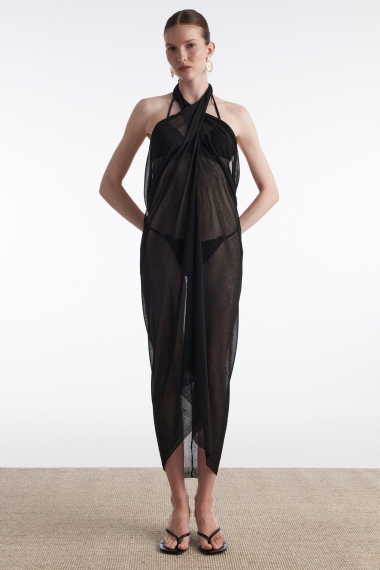 Product Image: NO.26 KNITTED SARONG BLACK