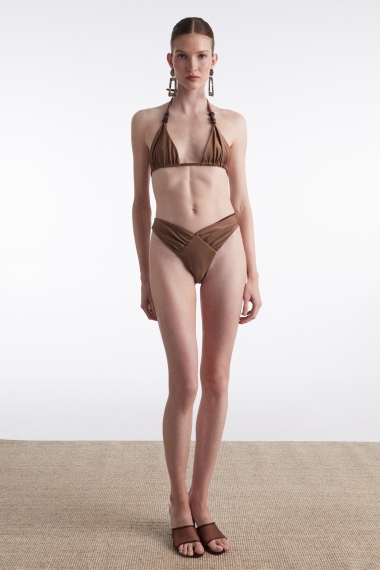 Product Image: ANNA BIKINI DOUBLE FACE BROWN