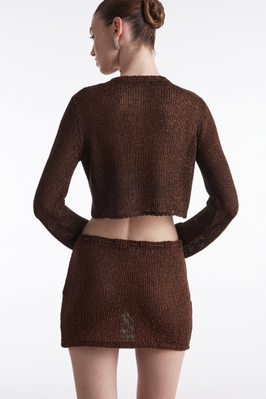 Product Image: VOYAGE MINI SKIRT BROWN