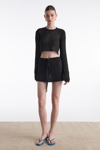 Product Image: VOYAGE MINI SKIRT BLACK