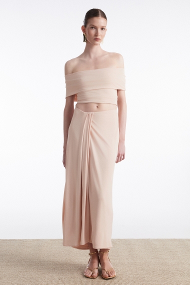 Product Image: ARIA MIDI SKIRT PINK