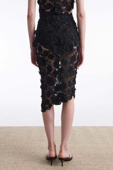 Product Image: CHARLOTTE MIDI SKIRT BLACK
