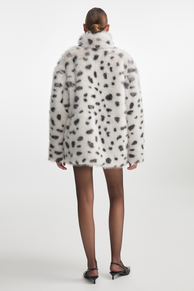 Product Image: SALLY FUR JACKET B&W