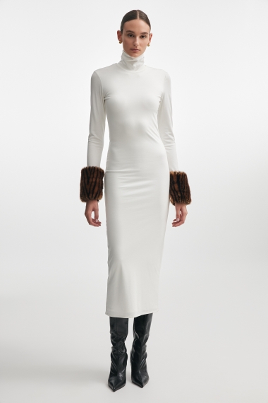 Product Image: FRAN MAXI DRESS OFFWHITE