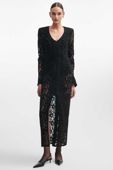 Product Image: LACER DRESS BLACK