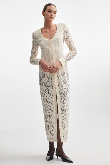 Product Image: LACER DRESS ECRU
