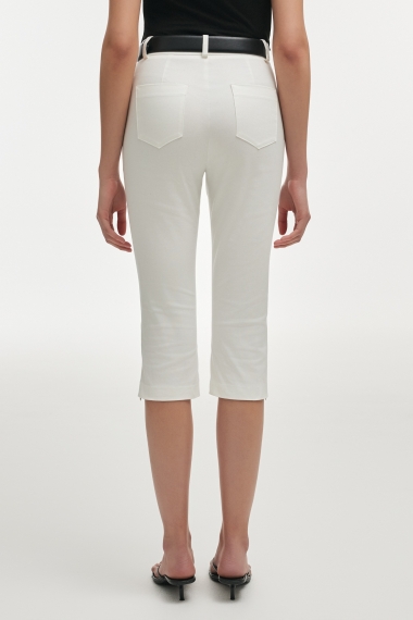Product Image: LOLITA CAPRI TROUSERS WHITE