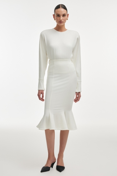Product Image: FLEUR SKIRT WHITE