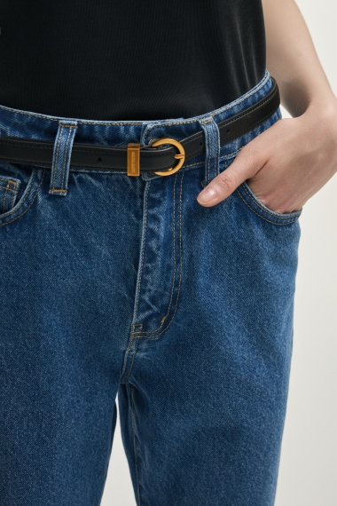 Product Image: ROCKY LEATHER BELT BLACK