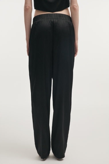 Product Image: NAIA SILK TROUSERS BLACK