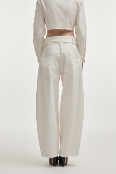 Product Image: PURE BARREL TROUSERS WHITE