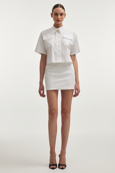 Product Image: STILL LIFE MINI SKIRT WHITE