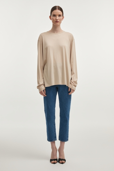 Product Image: BILLIE BLOUSE BEIGE