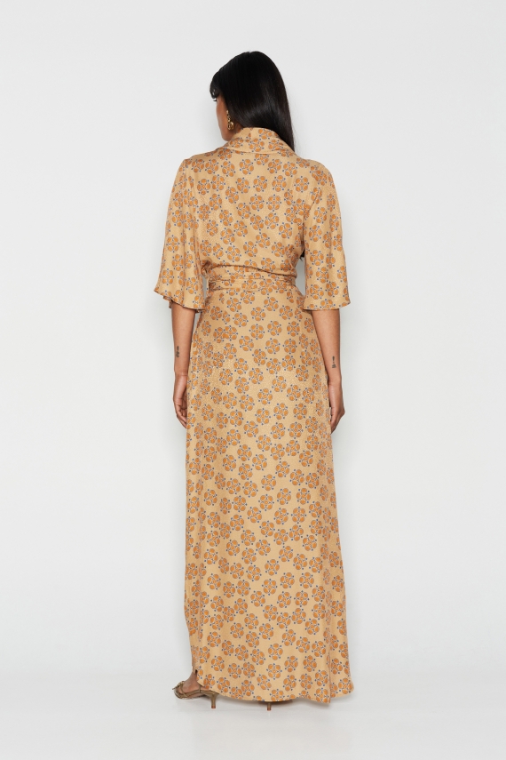 CORALIA WRAP DRESS