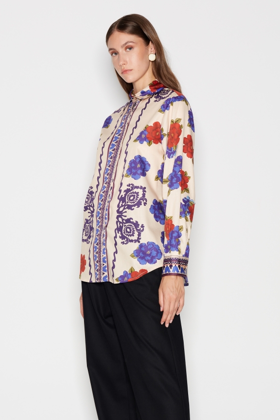 FLORAL FICTION SHIRT