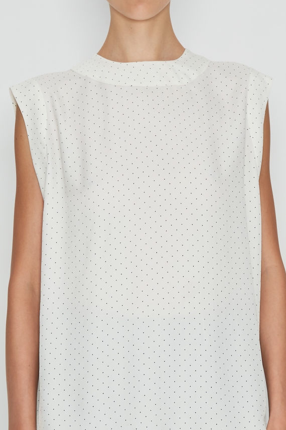 VINTAGE AROMA SLEEVELESS SHIRT