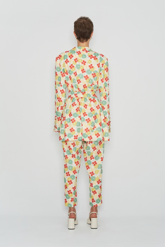 EDEN FLORAL BLAZER
