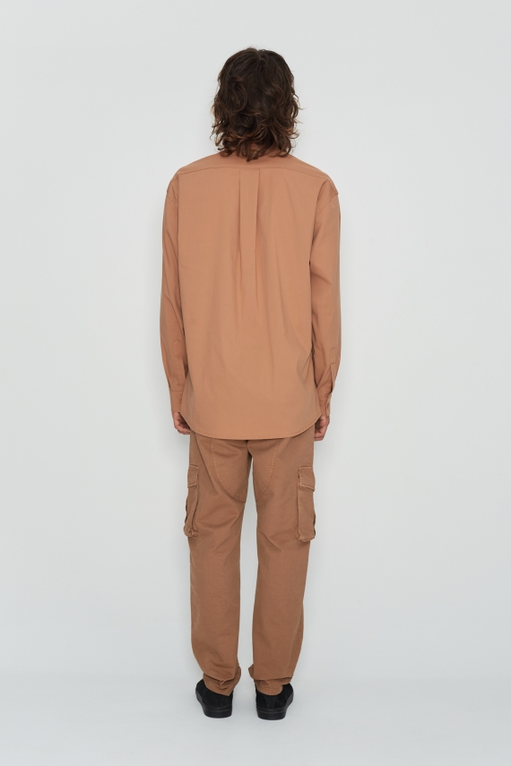 NATURAL CANVAS SHIRT MEN
