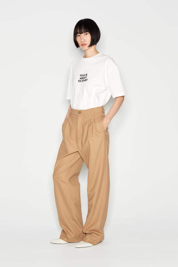 TIMELAPSE TROUSERS CAMEL