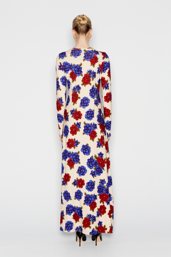 FLORAL FICTION DRESS