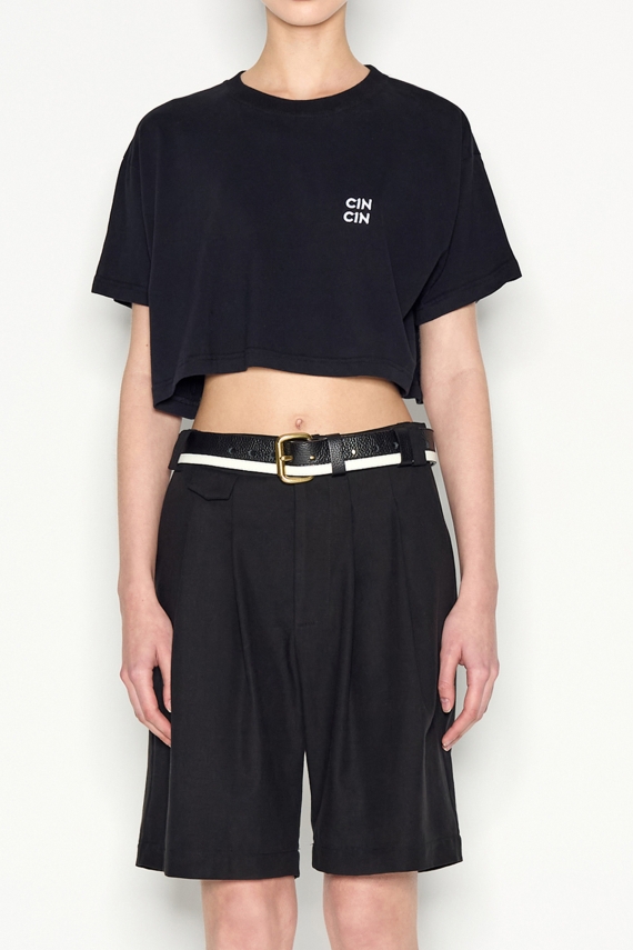 CIN CIN CROP T-SHIRT